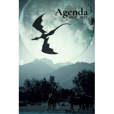Imagem de Agenda Scolaire 2022-2023: Dragon | Semainier au format A5 pour les étudiants, professionnels et particuliers (Septembre 2022 à Juillet 2023)
