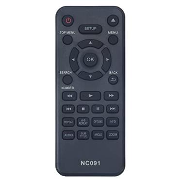 Imagem de NC091UL NC091 Ajuste remoto substituído para Philips DVD Player DVP2702 DVP2902/F7