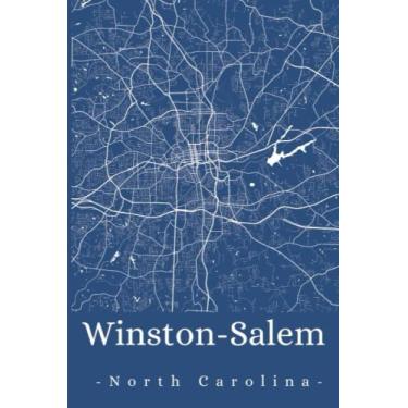 Imagem de Winston-Salem North Carolina: Your city, your region, your home! | Composition Notebook 6x9 blank 120 pages