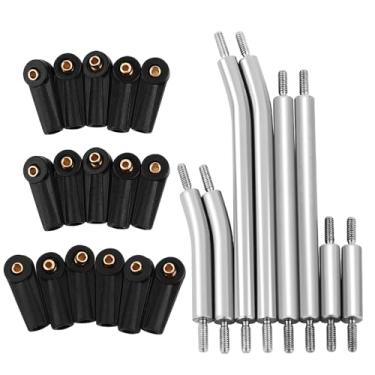 Imagem de Pothyes High Clearance 4 Links Set Stainless Steel Linkage kit for Axial SCX24 1/24 RC Crawler AXI00005 Dodge Power Wagon Upgrade Parts (Gladiator)