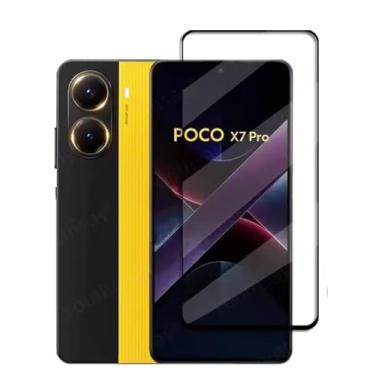 Imagem de Película 5D 9D Ceramica Proteção Tela Inteira para POCO X7 e X7 Pro (Poco X7 Pro)