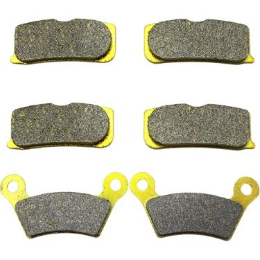 Imagem de Master Chen Pastilhas de freio dianteiras traseiras para Can Am Spyder RT RT-S RS RS-S GS Roadster SE5 SM5 990CC RS Phantom Black 2008 2009 2010 2011 2012 FA474 FA473 MC0393