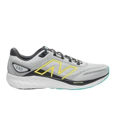 Imagem de Tenis Nb Fresh Foam 680v8 Masculino, Cinza/Preto, 39