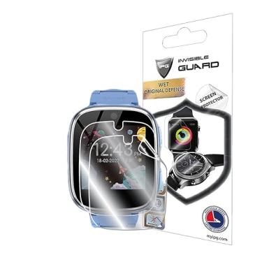 Imagem de IPG Protetor de tela de hidrogel para crianças Berilona X38 Smart Watch (2 unidades) Película transparente HD invisível antiarranhões - suave/autorreparação/bolha para X38