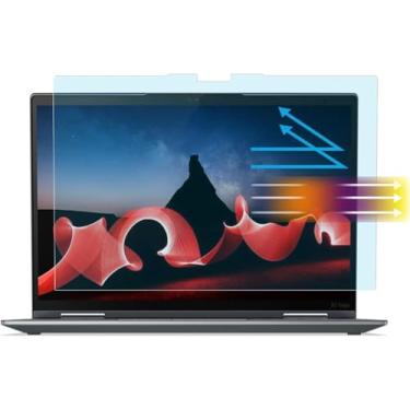 Imagem de Protetor de tela para Lenovo ThinkPad X1 Yoga Gen 7/Gen 8 35.6 cm Touchscreen 2 em 1 Notebook 35.6 cm, antiluz azul, antireflexo, fosco, antiimpressão digital