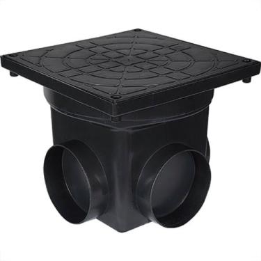 Imagem de Caixa Mult Inspecao Metasul 20X24X24 Preto