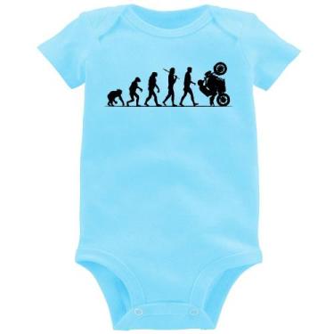 Imagem de Body Bebê Evolução do Grau XJ6 - Foca na Moda, Azul bebê, GG