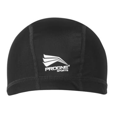 Imagem de Touca de Natação Adulto Progne Sports Piscina Hidroginástica Preto