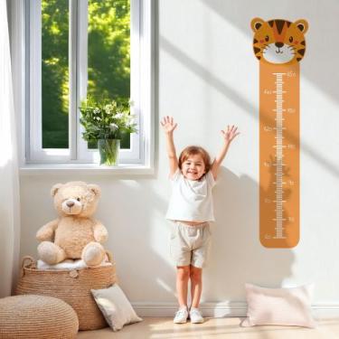 Imagem de Régua de Altura Infantil Adesiva  Crescimento e Decoração - Deliquadro