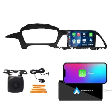 Imagem de Leitor multimídia estéreo Android 10 Autoradio para navegação veicular, rádio GPS, tela sensível ao toque 2.5D para Hyundai Sonata 2015-2017