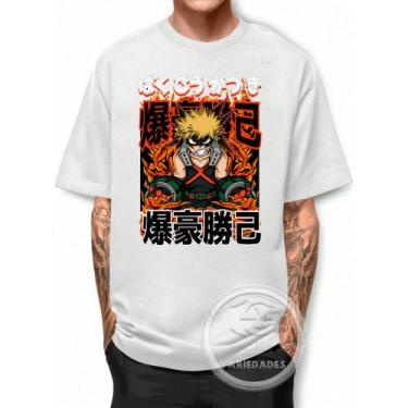 Imagem de Camiseta Boku no Hero Anime Mangá Camiseta  Anime  100% Algodão Malha 