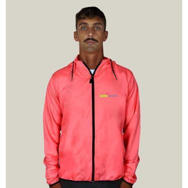 Imagem de Jaqueta Corta Vento Masculina Repelente a Água WSS Brasil Gym Never Give Up-Masculino