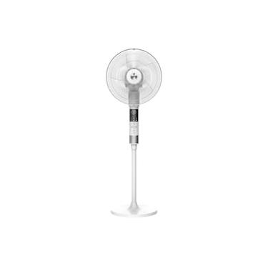 Imagem de Ventilador de Coluna 40cm Spirit 360º com 3 Velocidades, Controle Remoto, Display LED e Timer de até 8 Horas – Branco