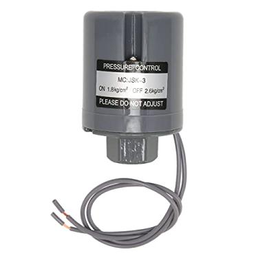 Imagem de Controlador automático de interruptor de pressão de água QANYEGN, interruptor de pressão de bomba de água, interruptor de controle de pressão redondo ajustável para substituição