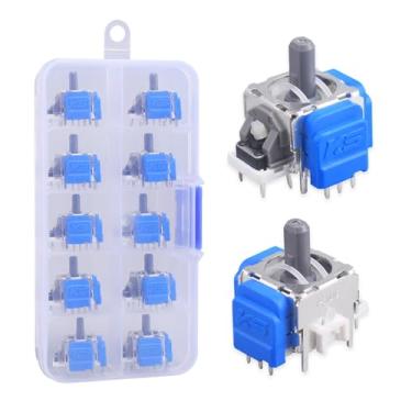 Imagem de VGBUS Qualitied TMR Electromagnetic Hall Effect Joystick Replacement for Xbox one/PS5/PS4/Switch Pro/Xbox one elite-10 Packs (TMR PS5)