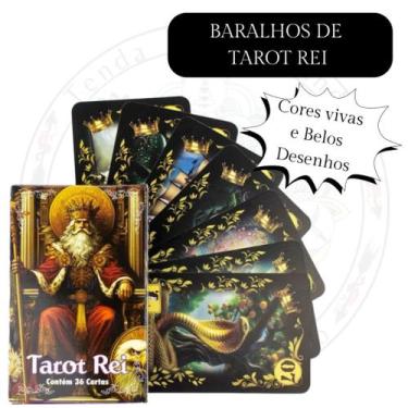 Imagem de Baralho Tarot Rei 36 Cartas com Manual - Baralhos Personalizados
