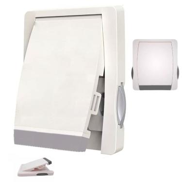 Imagem de Trava de Segurança Porta Janela Deslizante Criança Bebe Pet Bloqueio Fechadura Armario Guarda Roupa Proteçao Segurança