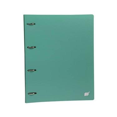 Imagem de Fichário Yes A4 Colorido Com 5 Divisórias 96 Folhas - Verde