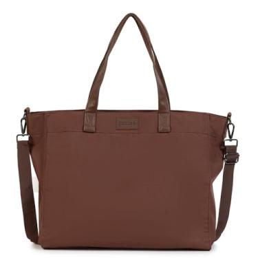 Imagem de Bolsa Tote Daily Clear Gocase - Leve, Moderna e Minimalista (Marrom)