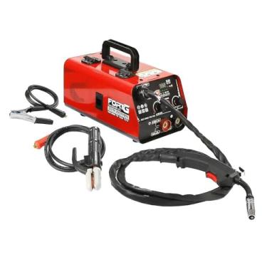 Imagem de Máquina de Solda Inversora Multiprocesso Sinérgica MIG/MAG MMA TIG LIFT 140A 110V