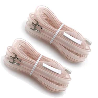 Imagem de CORONIR Antena FM 300Ohm Formato T Dipolo Formiga com Terminal Spade para Yamaha Sharp JVC Denon Marantz Receptor Sintonizador Estéreo Vintage Pacote com 2