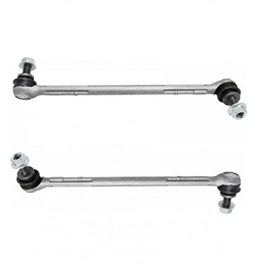 Imagem de TRQ Par de elos de extremidade estabilizador de barra oscilante frontal, 2 peças, compatível com Buick Encore Chevrolet Trax