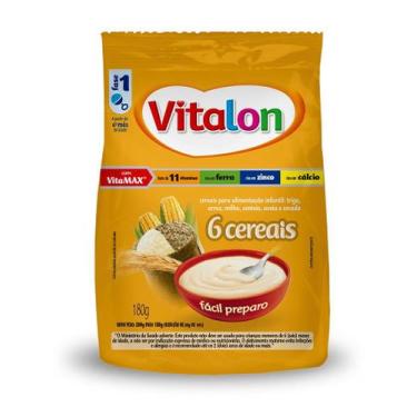 Imagem de Mingau de 6 Cereais Vitalon - Sachê 180g