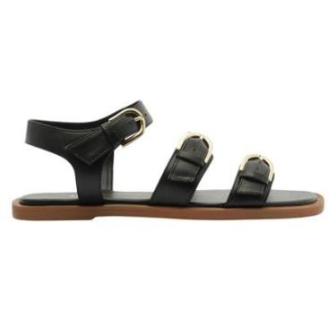 Imagem de Sandália Três Fivelas Elise Lançamento AnaCapri-Feminino