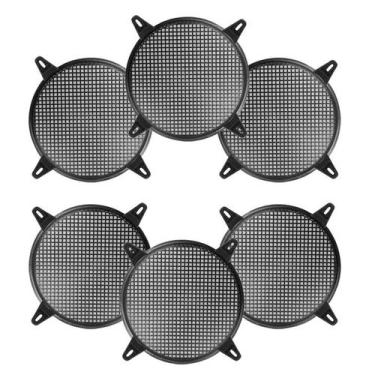 Imagem de Tela Alto Falante 3 Pares 8 Polegadas Plástica Com Garra - PERMAK