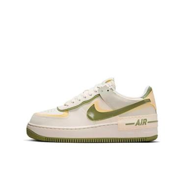Imagem de Nike Tênis feminino Air Force 1 Shadow (FN6335-101, vela/alabastro/marfim pálido/verde óleo), Vela/alabastro/marfim claro/verde-óleo, 38