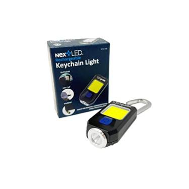 Imagem de NextLED NT-6788 400-Lumen USB-C Rechargeable Keychain Flashlight, Alloy Aluminum Casing, Compact Design, Clip-on Cap Light, Features 5 Light Modes, Key Chain Light High Lumens, EDC Flashlight