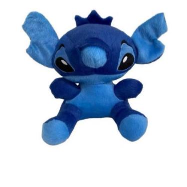 Imagem de Boneco De Pelúcia Stitch Lilo Stitch Azul 25 cm Personagem Infantil - 