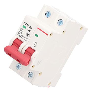 Imagem de Visuário de Circuito Em Miniatura 2P Design de Janela Visual Humanizada A Disjuntor Em Miniatura Evita A Sobrecarga para o Escritório e Os Edifícios Residenciais (6a)