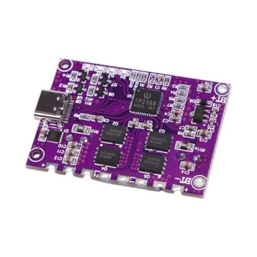 Imagem de AsrMyjcx Módulo de carregamento rápido bidirecional USB C Módulo Placa de circuito compacta Carregamento bidirecional 100 W, Módulo Único