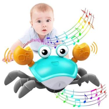 Imagem de Caranguejo Musical de Brinquedo Interativo com cabo USB Recarregável