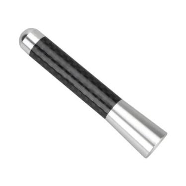 Imagem de Antena de Rádio para Carro Universal - Fibra de Carbono Preta (3,5cm/8