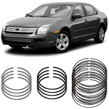 Imagem de Jogo Anel Segmento Std Ford Fusion 2.3 2006 A 2009 Metal Lev