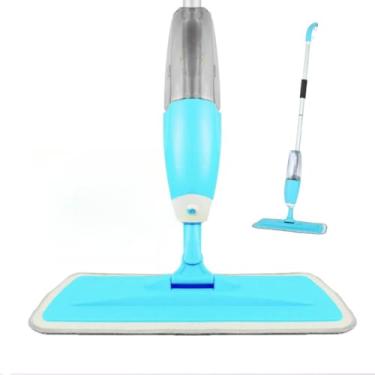 Imagem de Mop Spray Magico Esfregão Com Reservatorio Rodo De Limpeza 3 Refis Microfibra