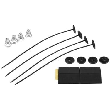 Imagem de Kit de Montagem para Radiador de Automóvel | Acessórios para Ventoinhas de Refrigeração de Veículos - Kit de Montagem Antiderrapante para Radiadores para Reboques, Caminhões, Veículos, Carros,