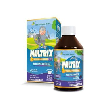 Imagem de KIDS Multrix Suplemento de A a Z em Xarope 120ml Sabor Uva Flora Nativ
