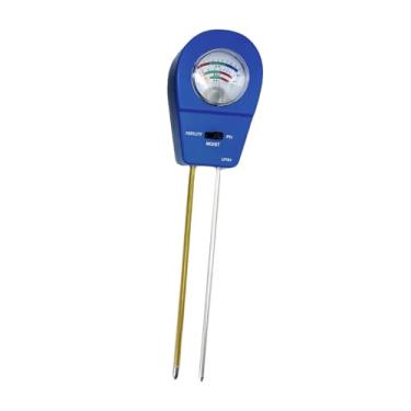 Imagem de Ioensy Testador de pH do solo 3 em 1, higrômetro, medidor portátil de umidade de plantas para jardim e quintal, estufa, Azul
