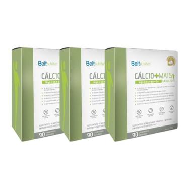 Imagem de COMBO 3 UNIDADES BELT CALCIO CITRATO MALATO BATIATRIC MAX BELT NUTRITION