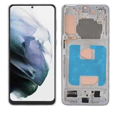 Imagem de VBESTLIFE Substituição da Tela TFT para S21Plus 5G SM-G996B G996U G996W G996N G9960, 6,7 Polegadas Display Touch Digitizer Assembly Com Moldura, Sem Impressão Digital (Prata)