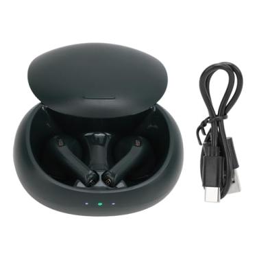 Imagem de Tradutor Earbuds Redução de Ruído AI Tecnologia Instantânea Tradução Simultânea Dispositivo para Viagens Reuniões Aprendizagem Plástico 6.8x5cm 2 Earbuds (Verde)