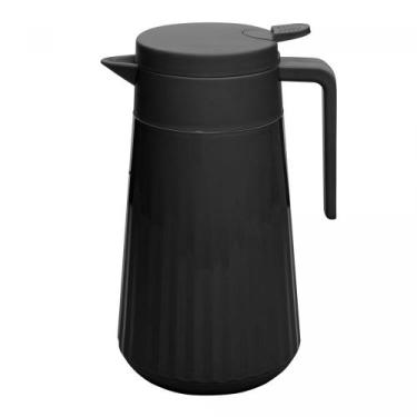 Imagem de Garrafa Térmica de Plástico Unique Preta 1L Lyor