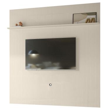 Imagem de Painel Para TV 75 Polegadas 238cm André Z10 Off White - Mpozenato