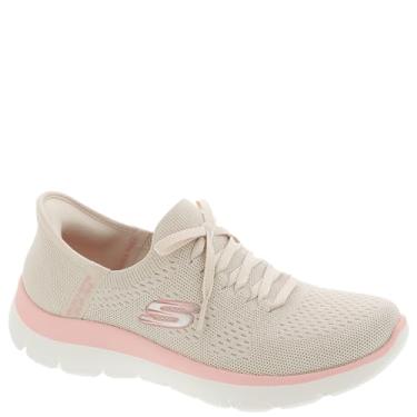 Imagem de Skechers Summit New Daily Hands Free Tênis feminino sem cadarço, Ntpk=natural/rosa, 8.5