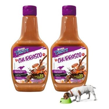 Imagem de 2un Molho Para Ração Cachorro Petisco Sabores Para Escolher - molhos p