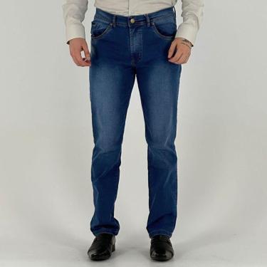 Imagem de Calça Young Style Jeans Reta Masculina-Masculino