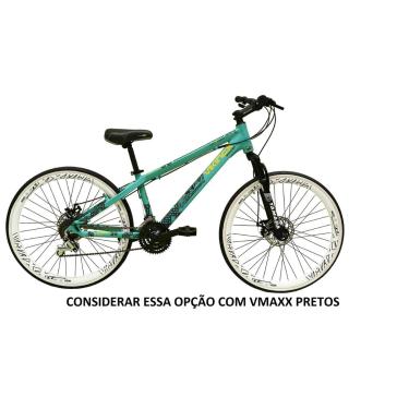 Imagem de Bicicleta Aro 26 Vikingx Tuff 21v Alumínio Freio a Disco Suspensão Aros Vmaxx-Unissex